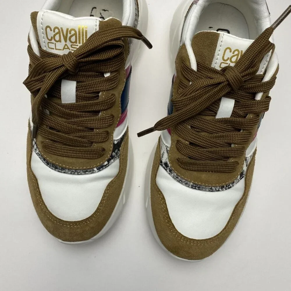 Cavalli Class Chunky Sneakers Size 36